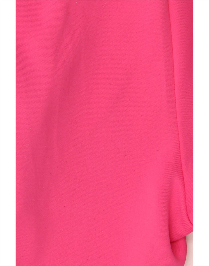 Pantaloni da tuta dritti da donna Adidas UK 10 Small Rosa Poliestere