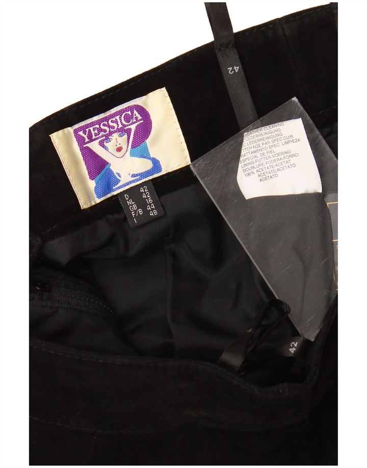 YESSICA Gonna a tubino da donna UK 16 Large W30 Acetato nero