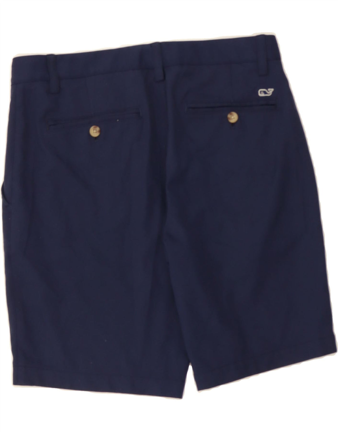 VINEYARD VINES Mens Chino Shorts W30 Medium  Navy Blue Polyester Vintage Vineyard Vines and Second-Hand Vineyard Vines from Messina Hembry 