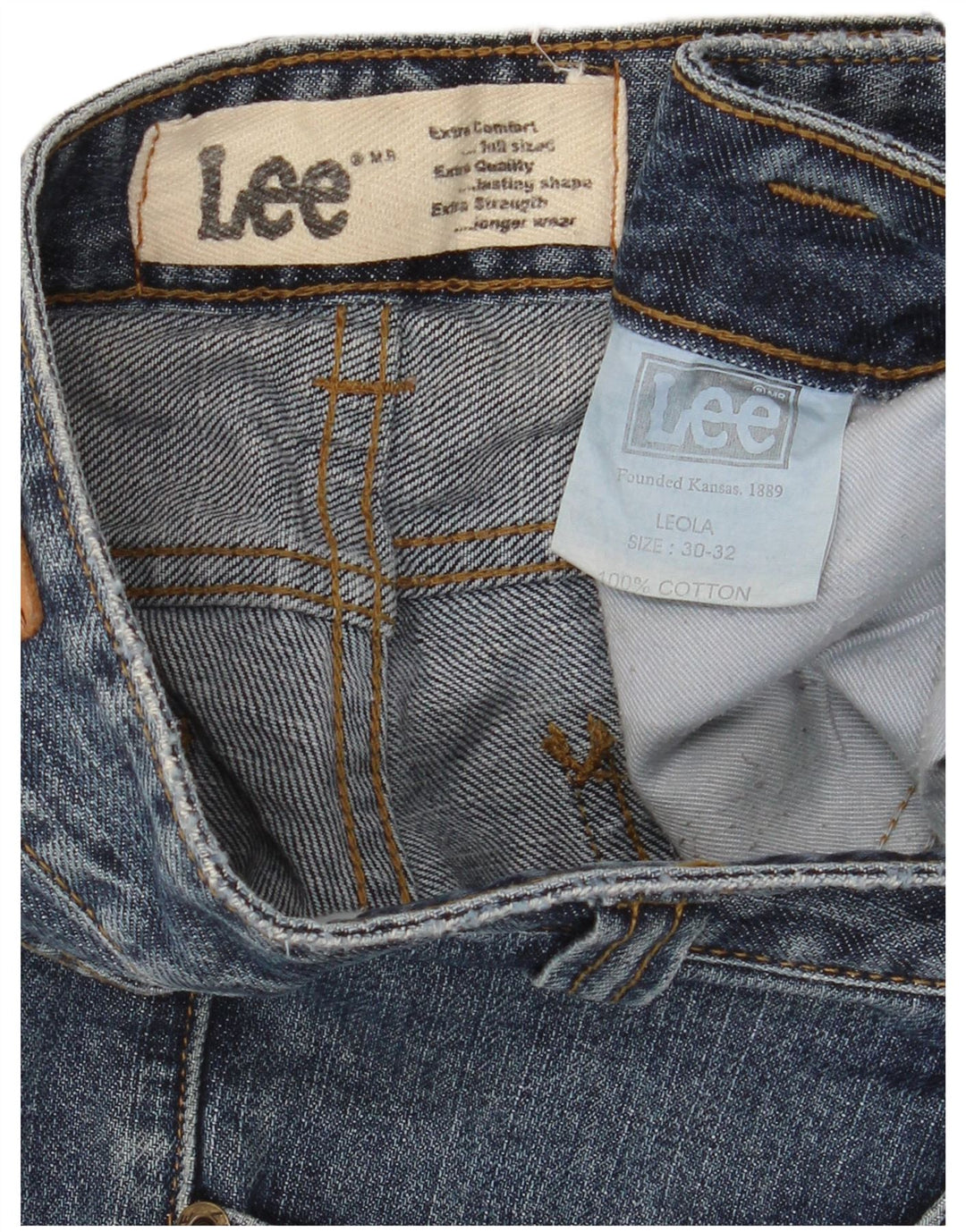 Jeans Lee Leola Bootcut da donna W30 L32 cotone blu