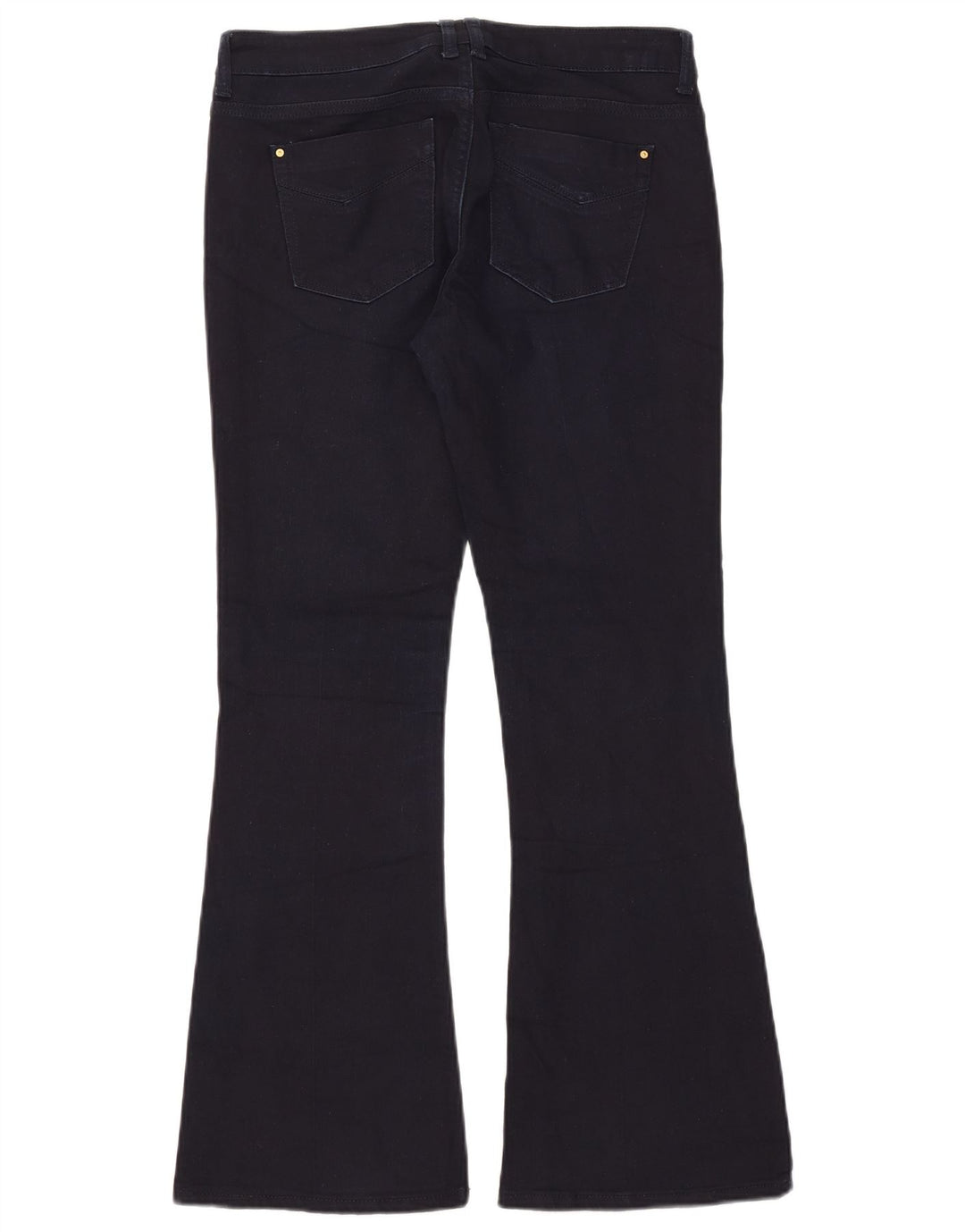 Jeans svasati da donna Topshop W30 L30 cotone blu navy