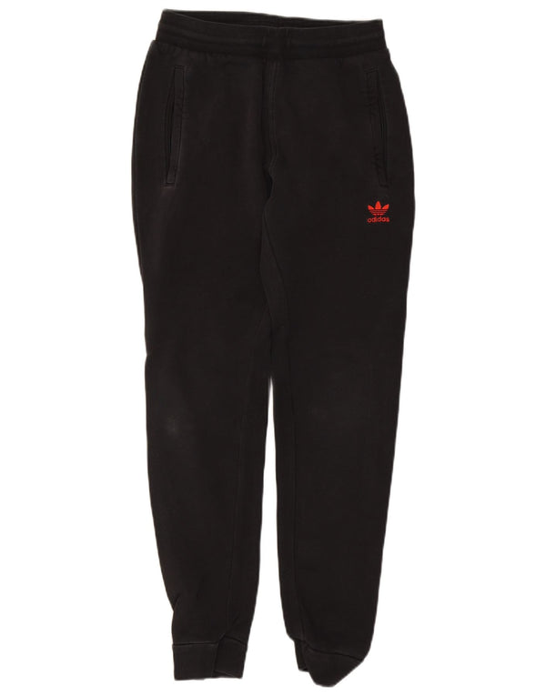 Pantaloni da tuta da uomo Adidas Joggers piccoli in cotone nero