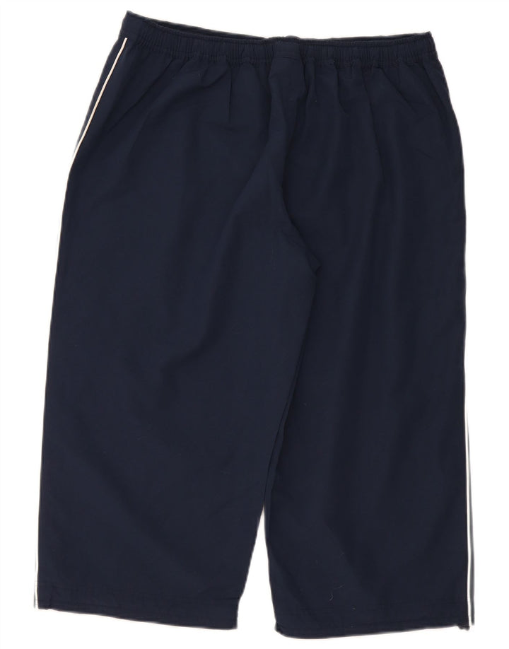 Pantaloni da tuta Reebok da donna Capri UK 18 XL blu navy poliestere