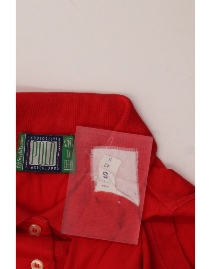 Polo senza maniche da donna SERGIO TACCHINI UK 10 Small Rossa