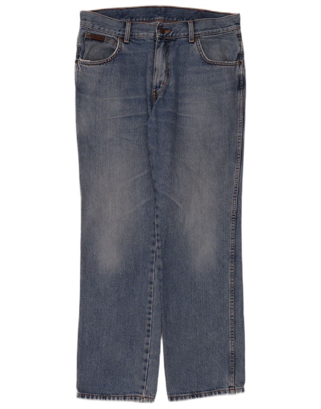 Jeans dritti da uomo Wrangler Texas W34 L30 cotone blu