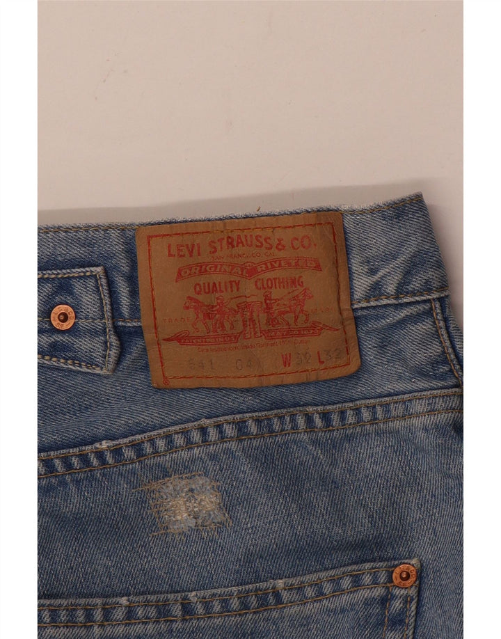 Levi's Uomo 541 Jeans affusolati W32 L32 Blu