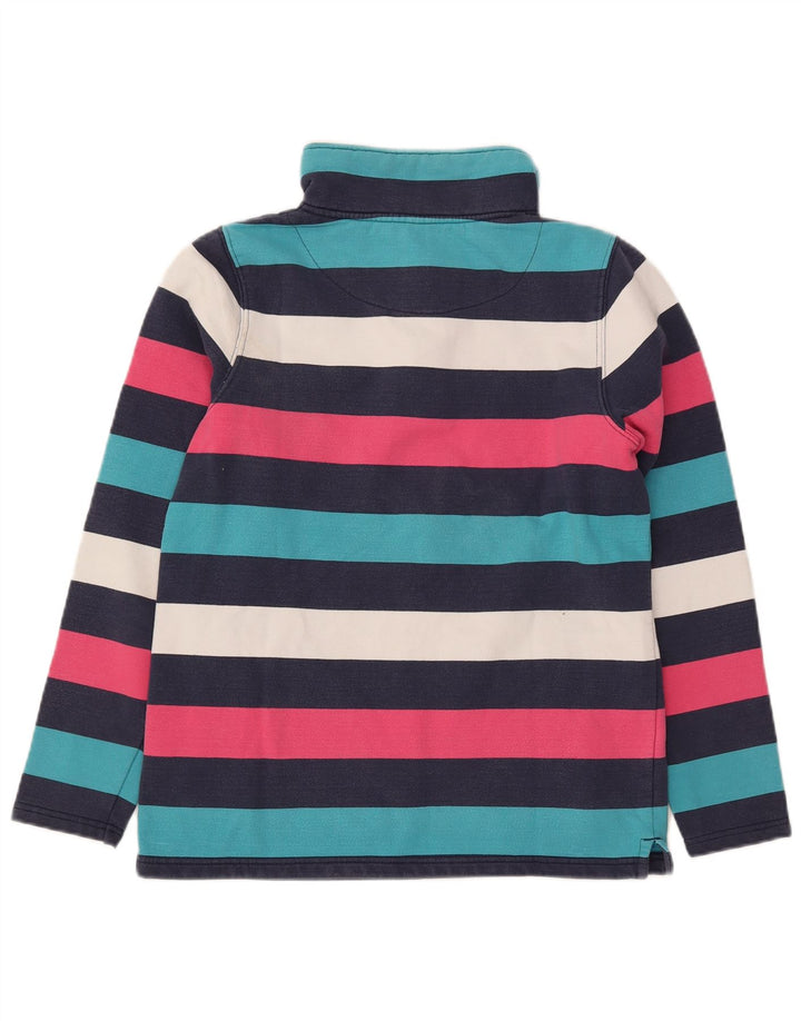 ANIMAL Felpa da donna Maglione UK 10 Piccola a righe multicolore