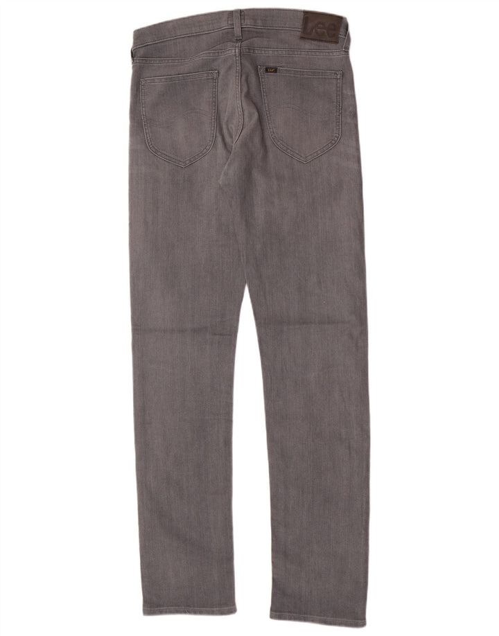 Jeans Lee Daren Slim da uomo W33 L34 cotone grigio