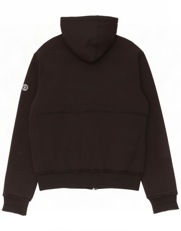 Marc O'Polo Felpa con cappuccio e zip da uomo XL in cotone nero