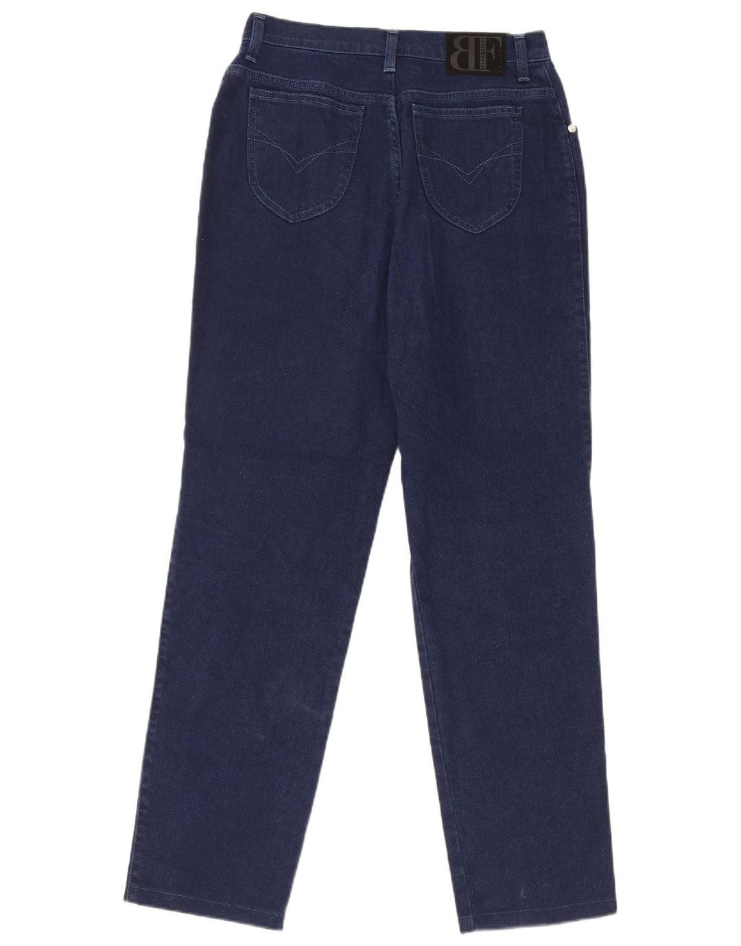 Jeans dritti a vita alta Belfe & da donna IT 44 medio W28 L29 Blu navy