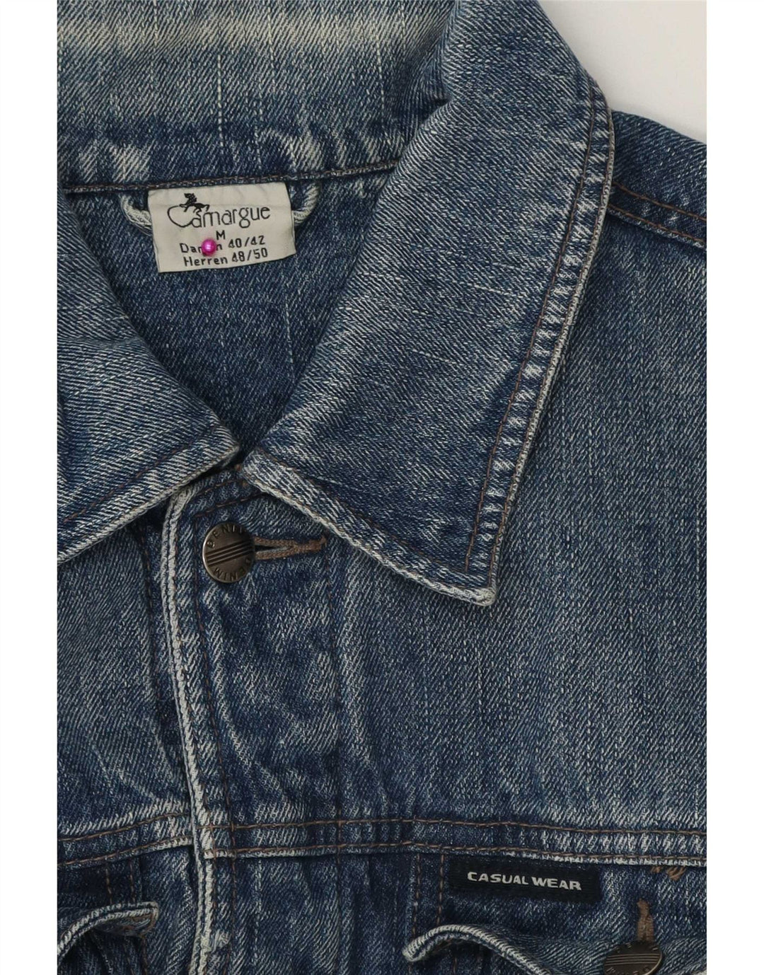 Giacca di jeans da uomo Camargue EU 48/50 Blu medio