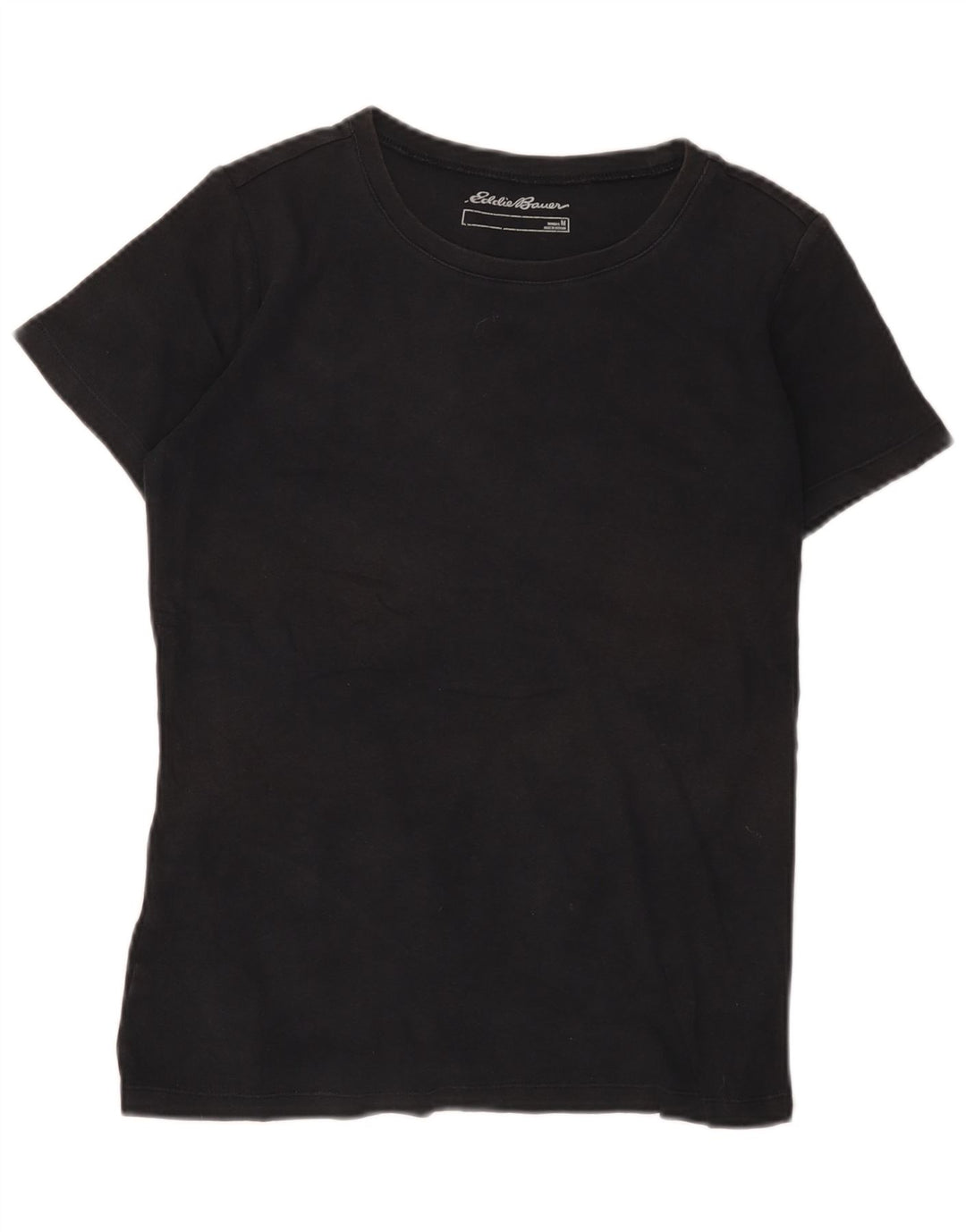 T-shirt da donna Eddie Bauer Top UK 12 media nera