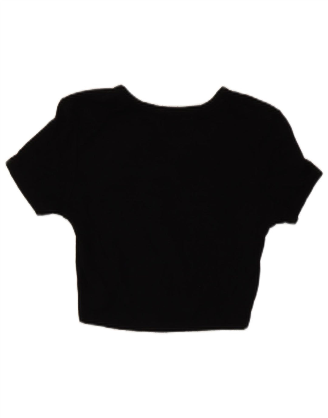 T-shirt corta da donna Zara UK 12 media nera
