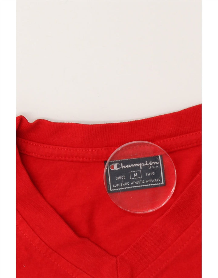 T-shirt da uomo Champion Top rossa media