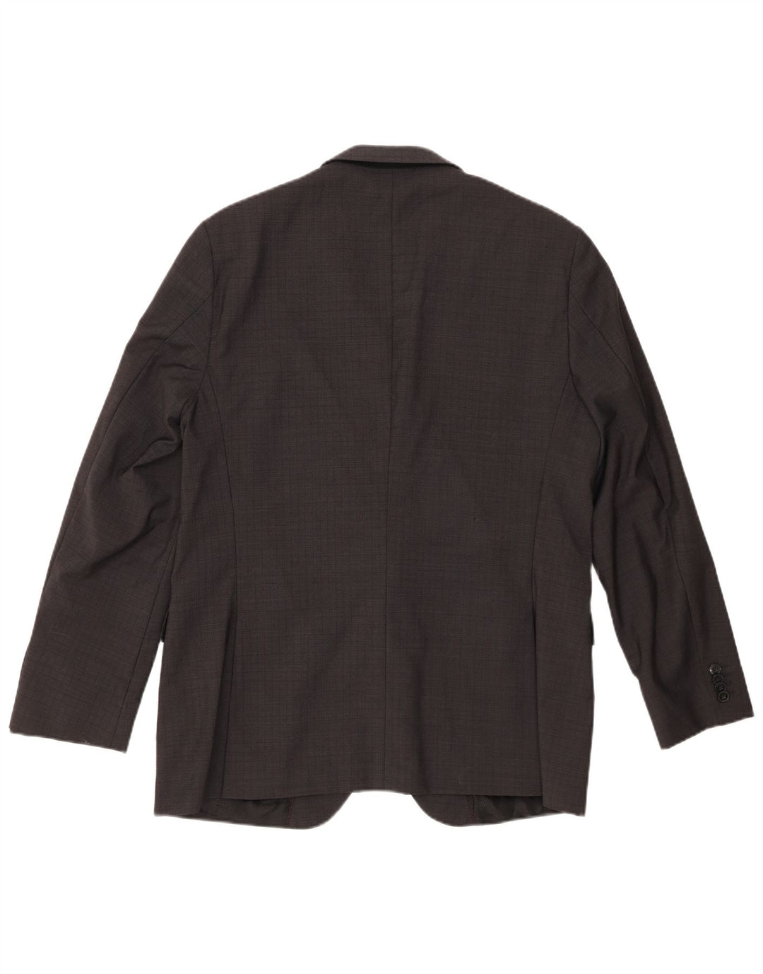 Giacca blazer da uomo a 2 bottoni Hugo Boss EU 52 XL lana vergine grigia