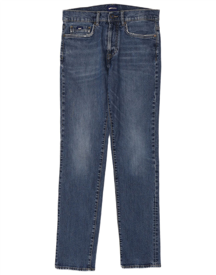Jeans slim da uomo Gas W31 L34 cotone blu