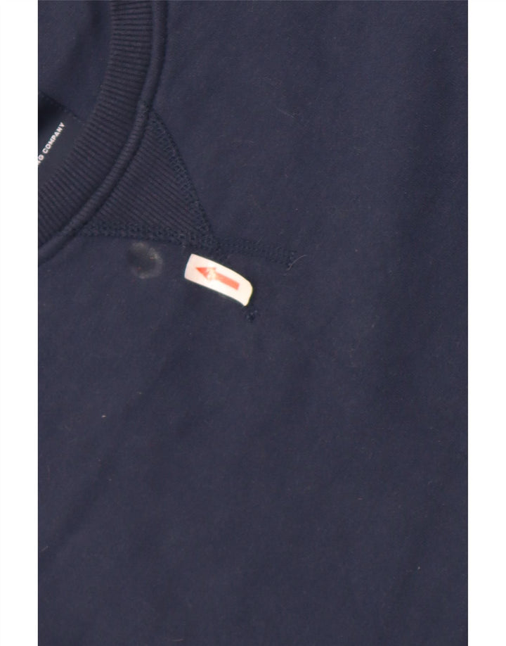 Crew Clothing Mens Sweatshirt Jumper 2XL Navy Blue Cotton