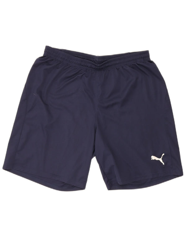 Pantaloncini sportivi Puma Uomo XL Blu Navy
