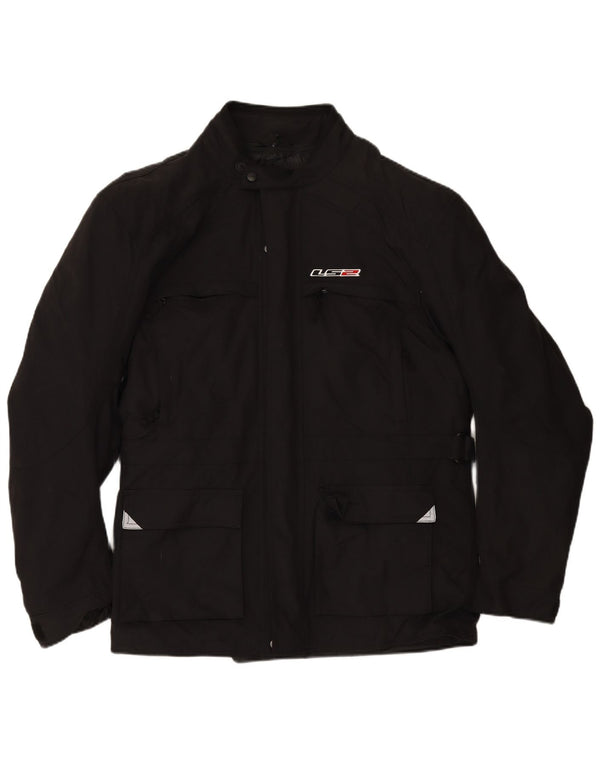 Giacca da corsa grafica da uomo LS2 Apparel UK 48 4XL Poliammide nera