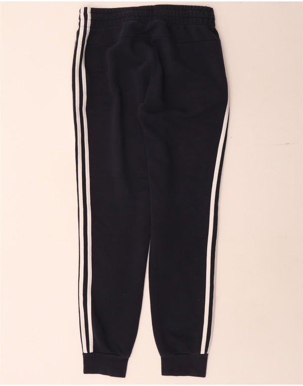 Pantaloni da tuta da donna Adidas Joggers UK 8/10 Small Blu Navy Cotone
