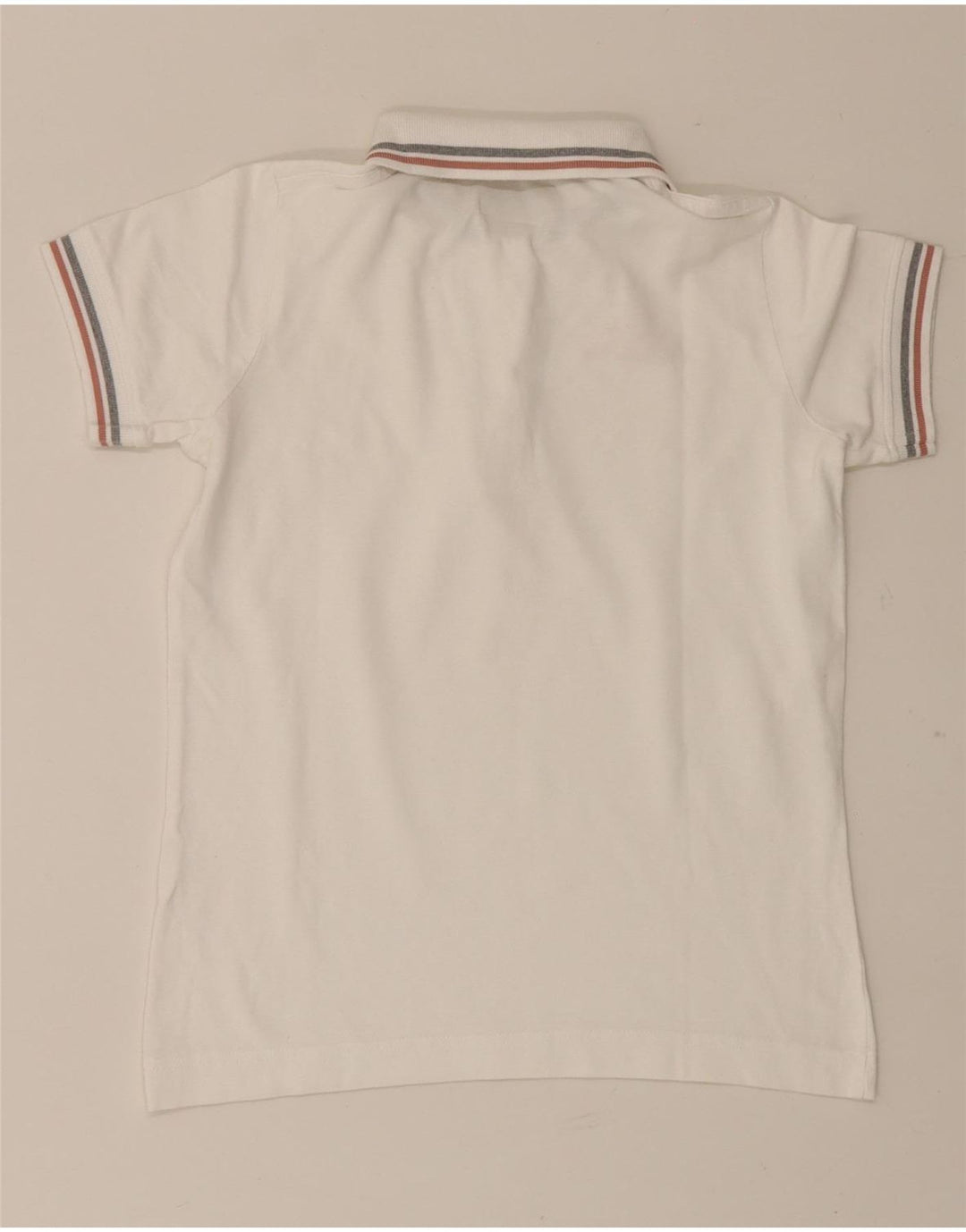 Polo Kappa da donna UK 10 piccola in cotone bianco