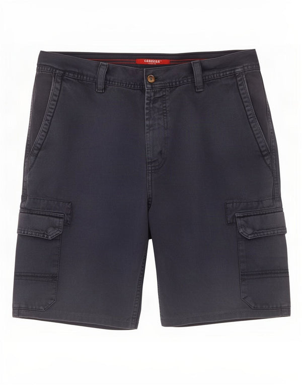 Carrera Mens 619 Cargo Shorts Large W36 Navy Blue Cotton