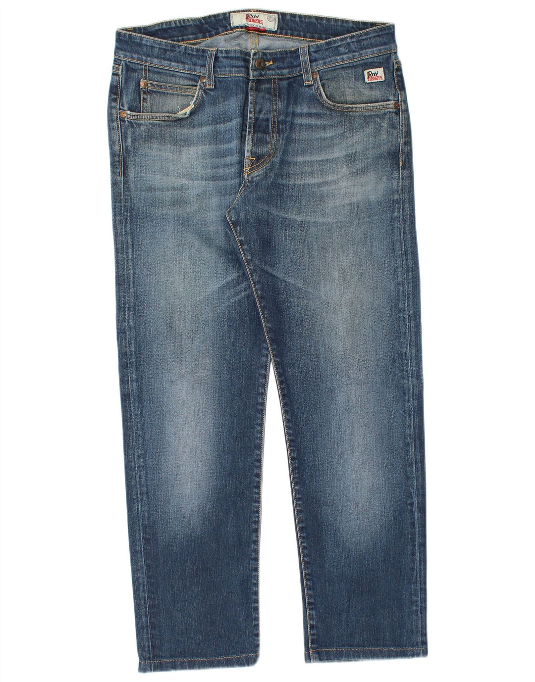 Jeans slim da uomo Roy Rogers W32 L27 Blu