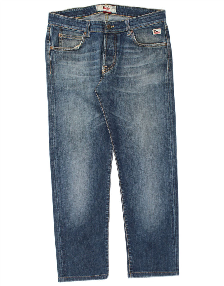 Jeans slim da uomo Roy Rogers W32 L27 Blu