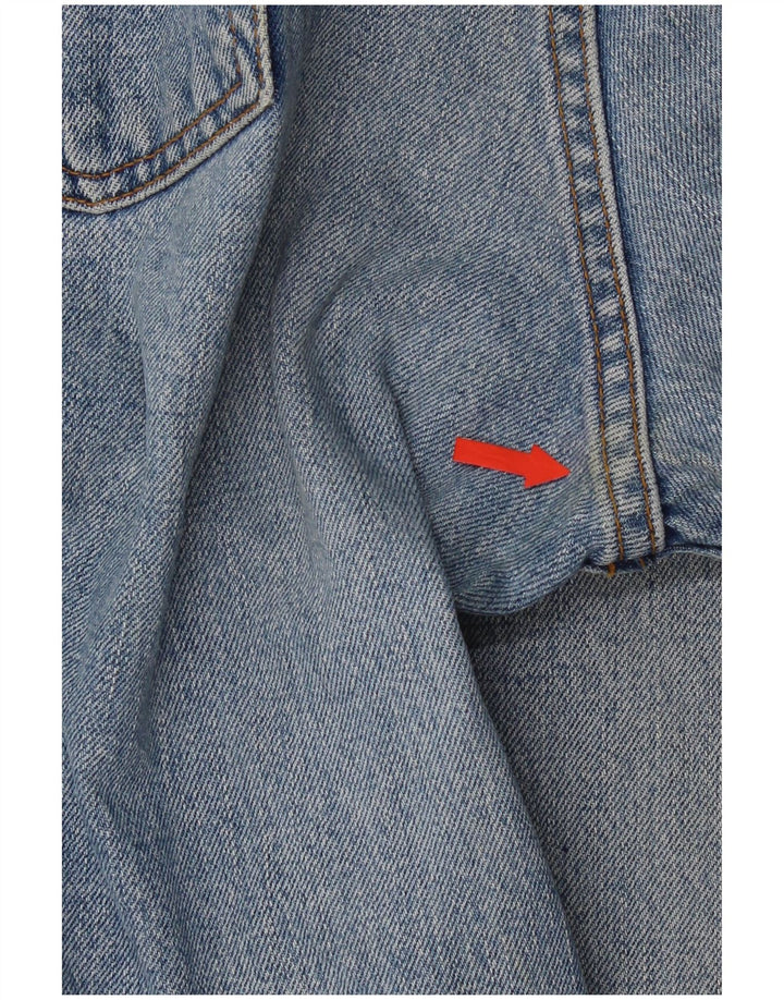 Levi's Uomo 595 Jeans dritti W34 L28 Cotone blu