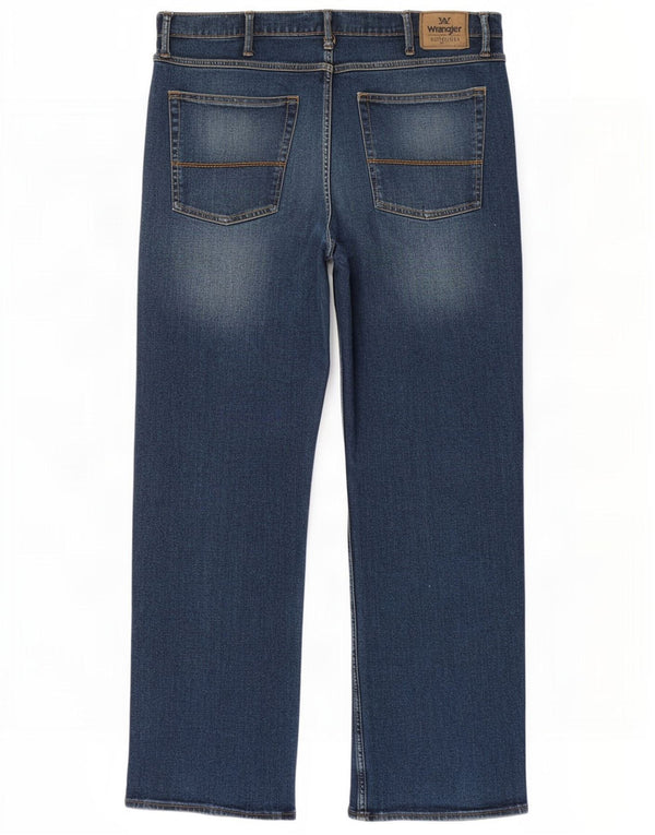 Jeans dritti da uomo Wrangler W36 L30 cotone blu