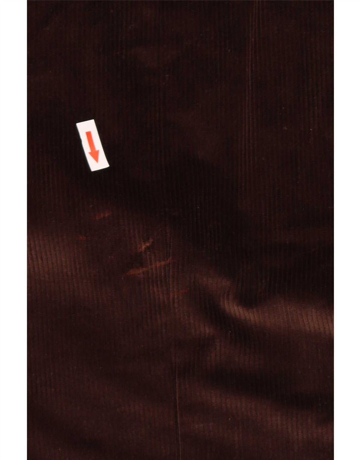Barbour Giacca da uomo in velluto a coste a 2 bottoni IT 56 3XL Cotone marrone