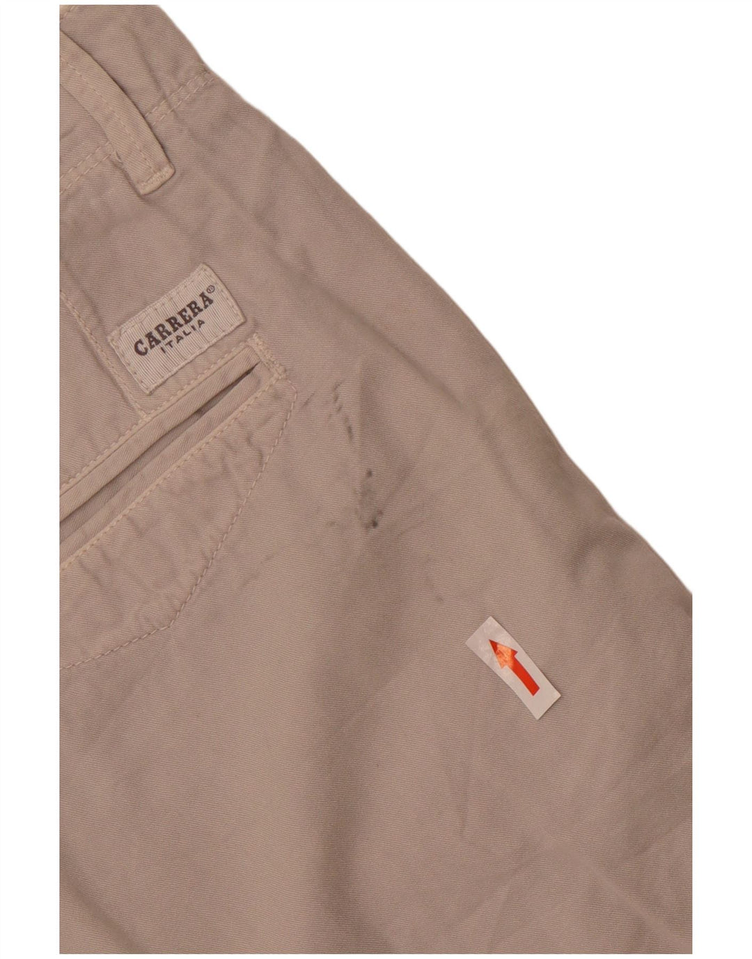 Pantaloncini chino da uomo Carrera IT 56 3XL W38 Cotone grigio