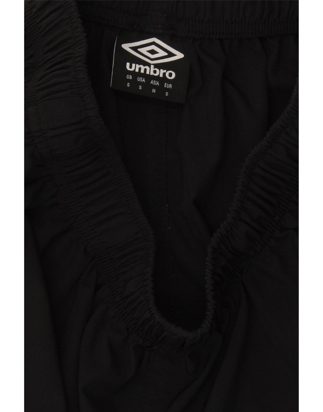 UMBRO Mens Sport Shorts Small  Black Polyester Vintage Umbro and Second-Hand Umbro from Messina Hembry 