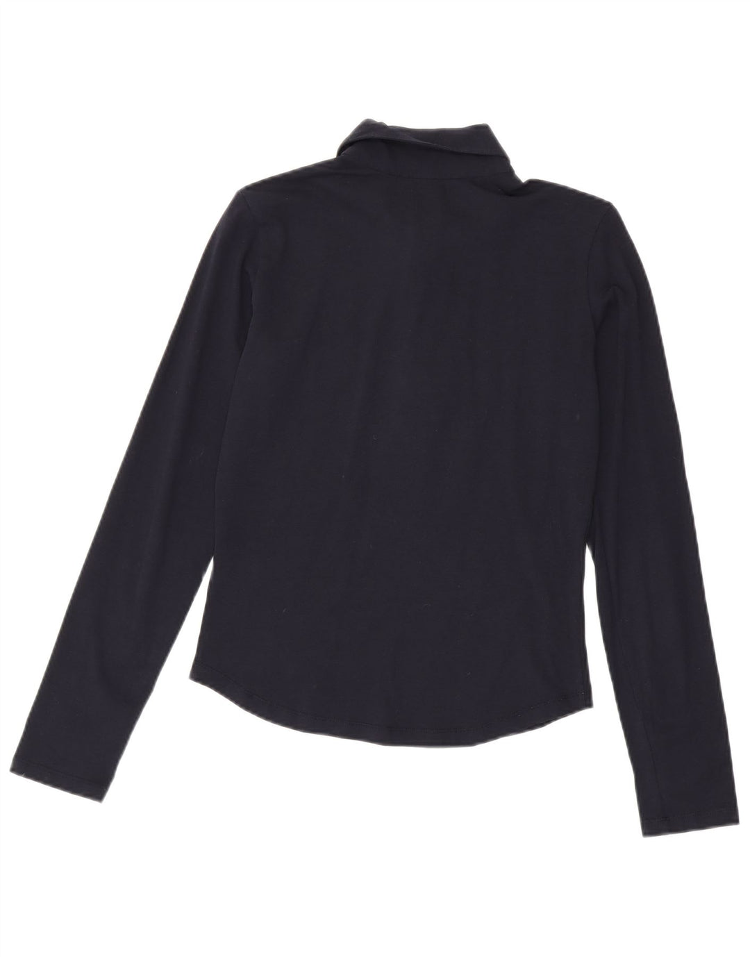 Camicia pullover da donna Bikkembergs UK 12 cotone blu navy medio