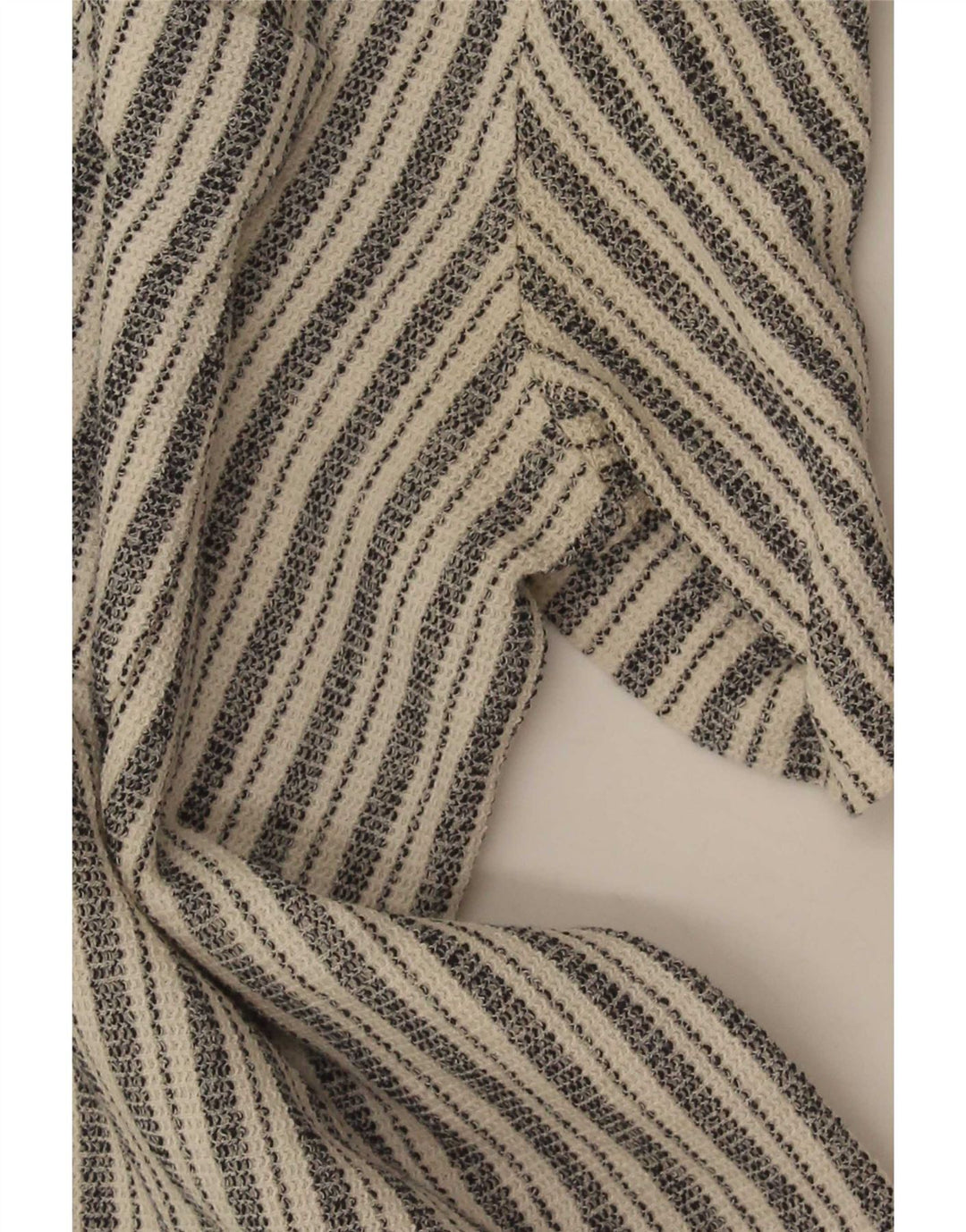 Camicia Zara da uomo a maniche corte dalla vestibilità comoda, a righe grigie grandi