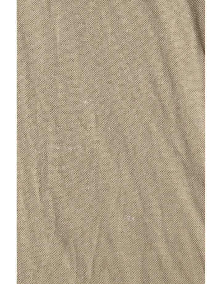 Polo da uomo Hugo Boss Classica in cotone beige medio