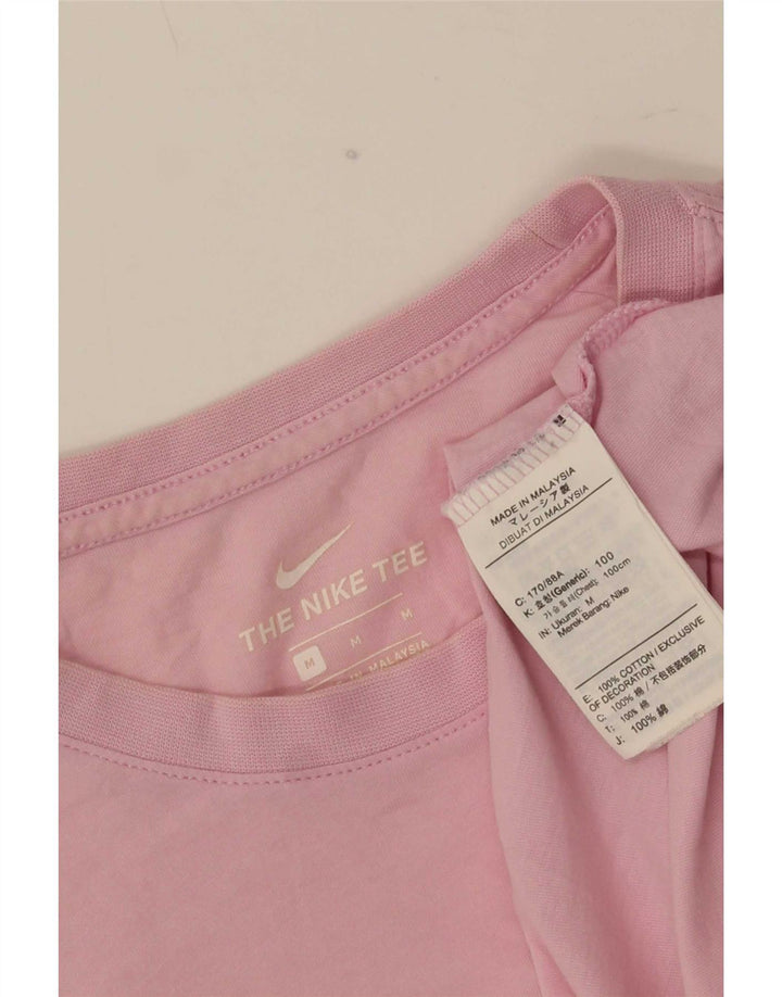 T-shirt da uomo Nike Top in cotone rosa medio