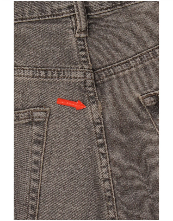 Jeans slim da uomo Zara EU 44 Large W34 L31 Cotone grigio