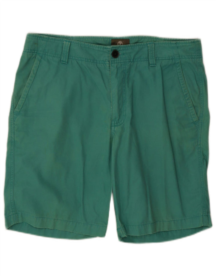 Pantaloncini chino da uomo Timberland W36 Large in cotone verde