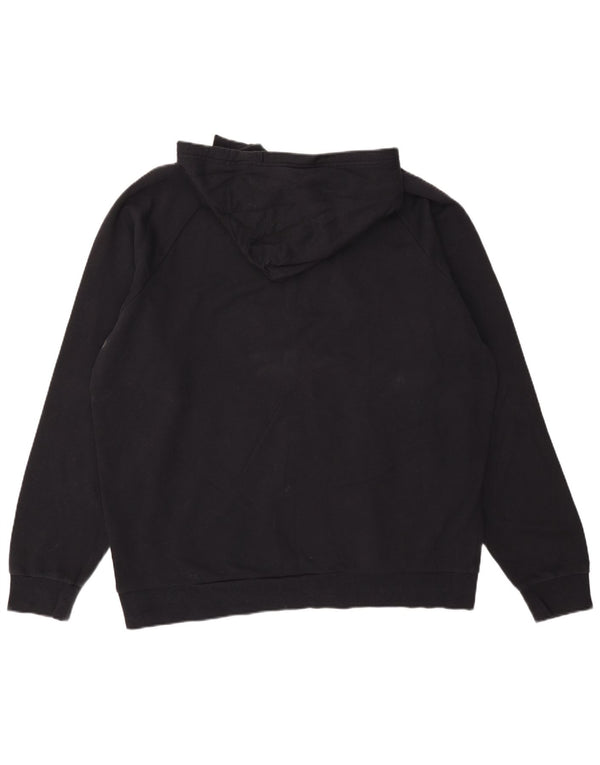 Felpa con cappuccio e zip ampia da uomo Under Armour Cold Gear 2XL cotone nero