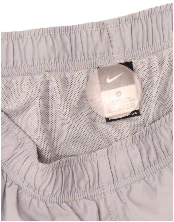 Pantaloncini sportivi grafici da uomo Nike XL poliestere gessato grigio