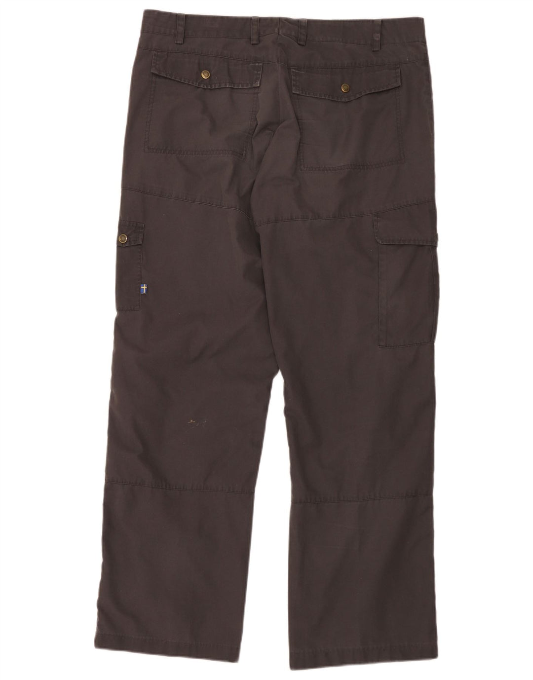 Pantaloni cargo dritti da uomo Fjall Raven W38 L32 poliestere marrone