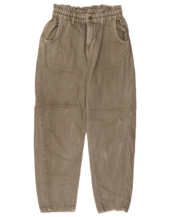 Jeans affusolati da donna Zara EU 38 Small W28 L25 Beige