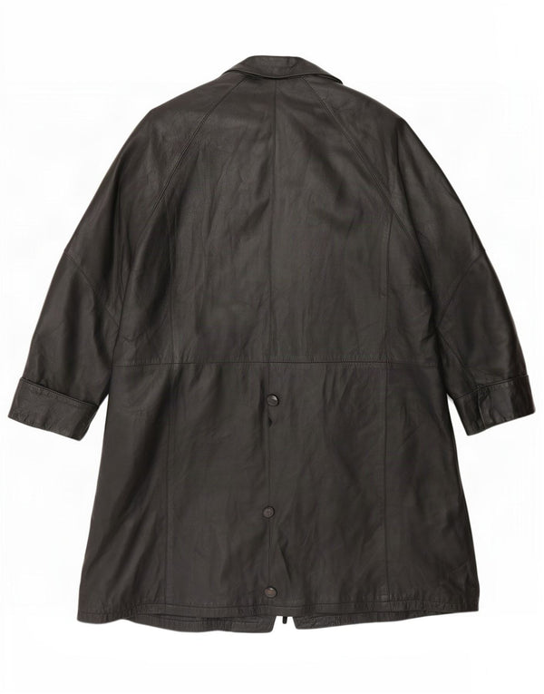 Cappotto in pelle da donna Douglas UK 16 grande nero