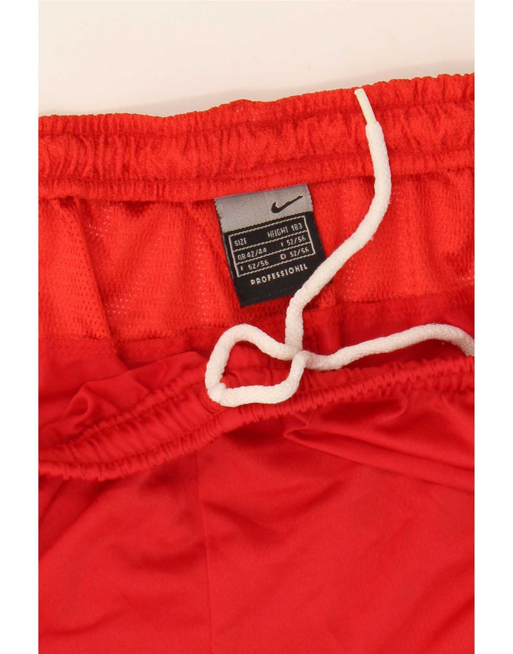 Pantaloncini sportivi Nike da uomo 2XL rosso poliestere