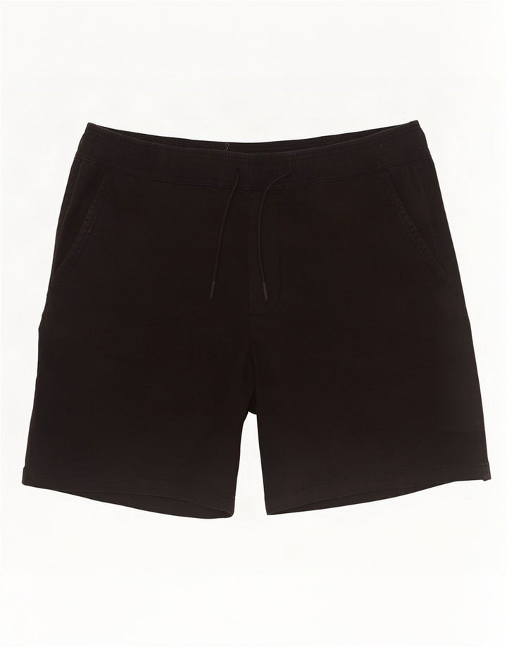 Pantaloncini chino da uomo Zara XL W34 cotone nero