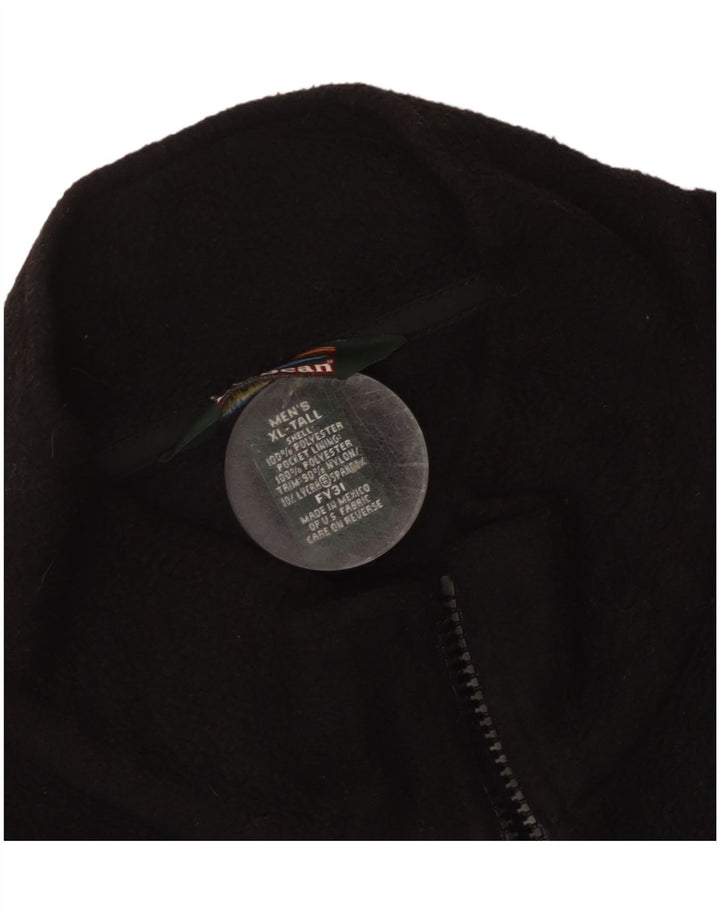 Giacca in pile da uomo L.L.Bean UK 42 XL Poliestere nero