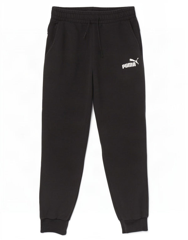 Pantaloni da tuta da uomo Puma Joggers medi in cotone blu navy
