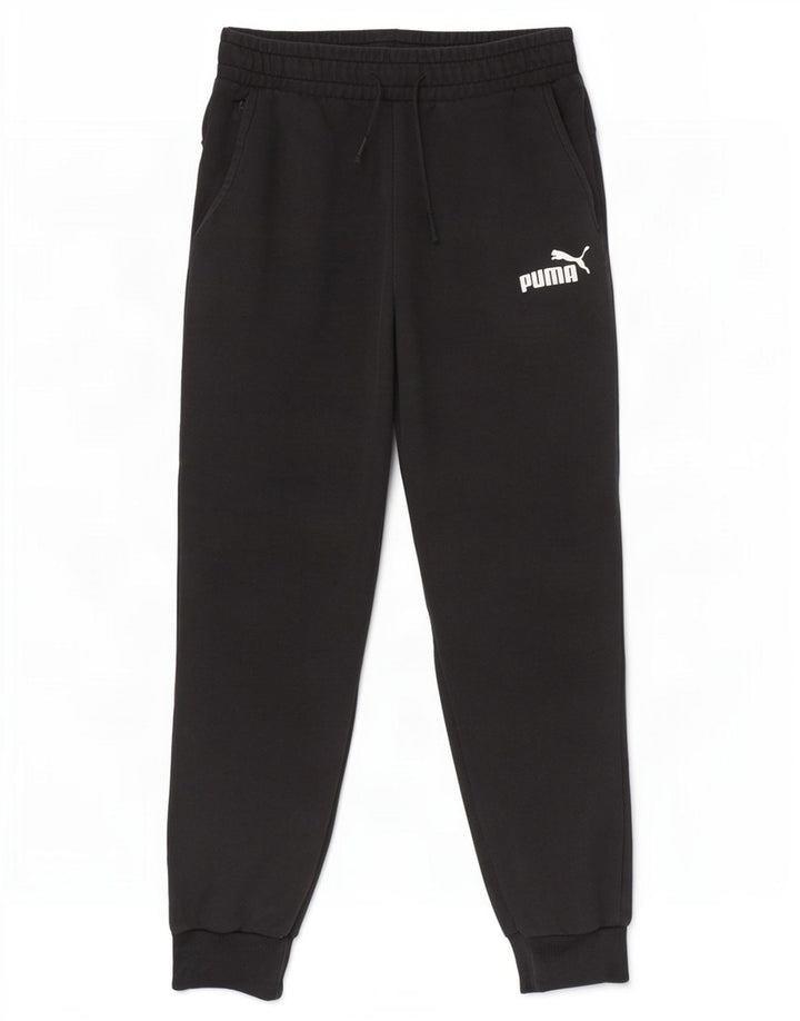 Pantaloni da tuta da uomo Puma Joggers medi in cotone blu navy