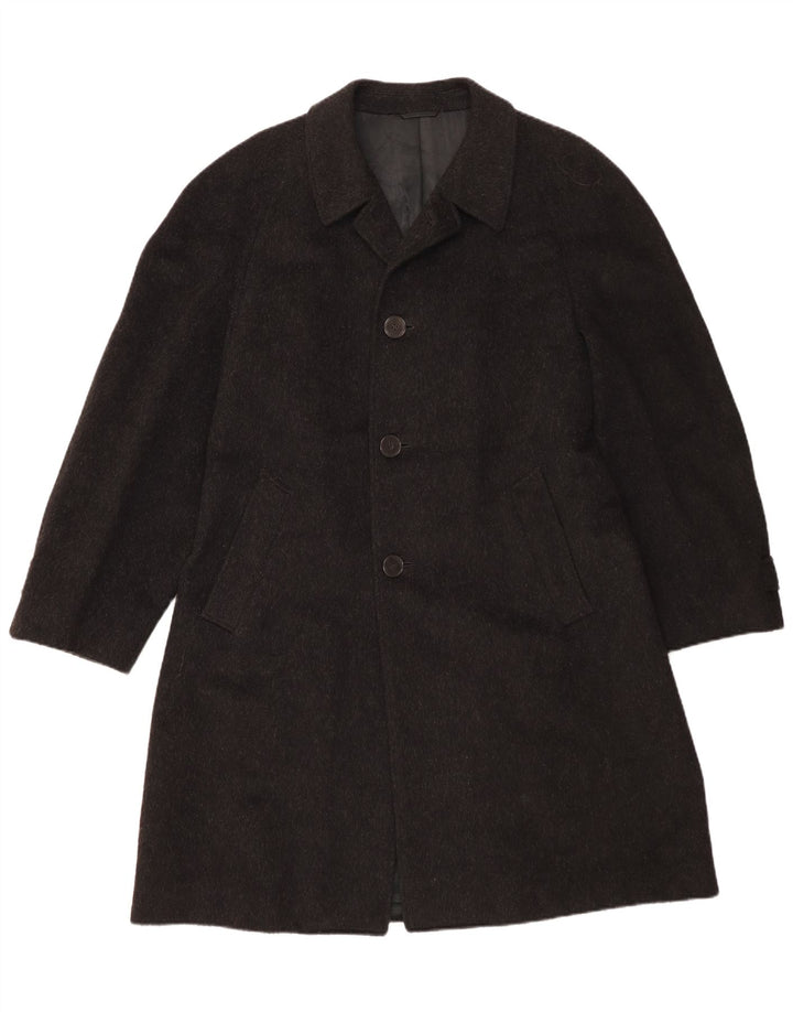 Cappotto da uomo Tiroler Loden IT 50 Large in lana nera